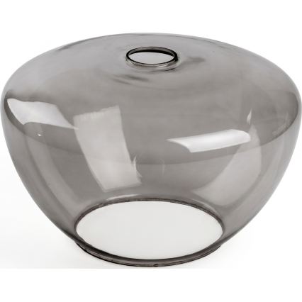BRILAGI - Suspension LED sur câble RETRO GLASS 2xE27/60W/230V chrome mat/gris fumé