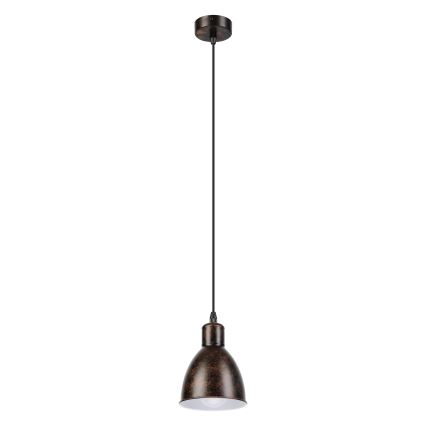 Brilagi - Suspension LED sur câble RIDDY 1xE27/60W/230V cuivré/patiné