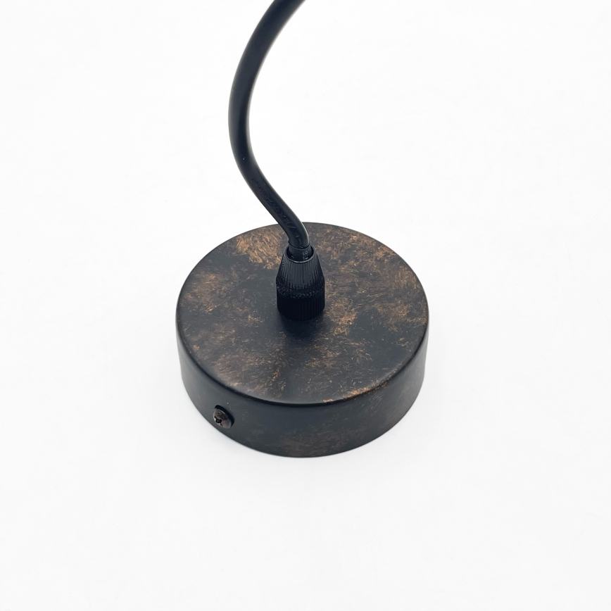 Brilagi - Suspension LED sur câble RIDDY 1xE27/60W/230V cuivré/patiné