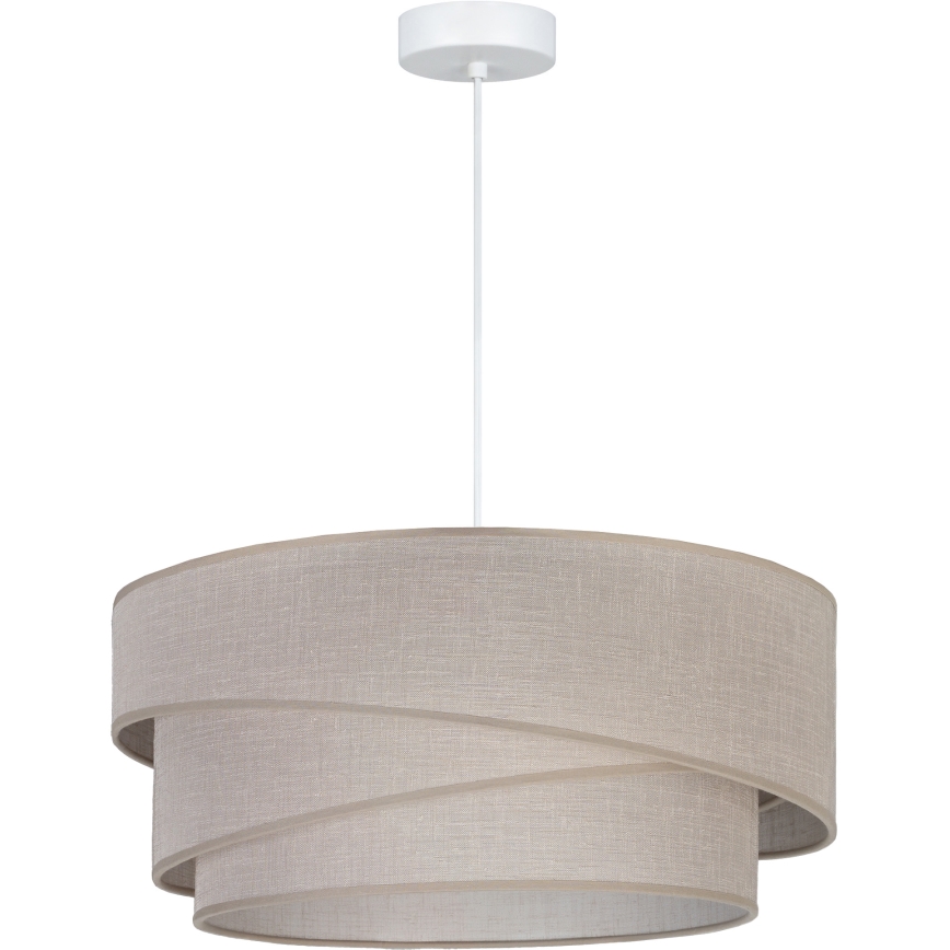 Brilagi - Suspension sur câble ARROW 1xE27/60W/230V Ø 45 cm beige