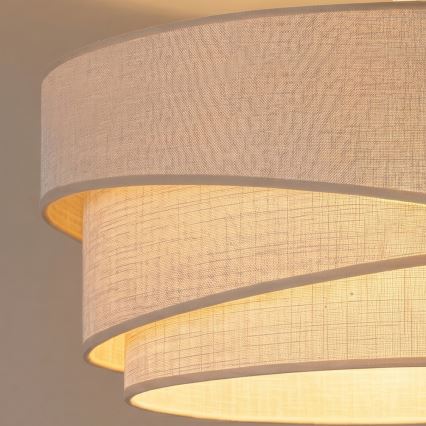 Brilagi - Suspension sur câble ARROW 1xE27/60W/230V Ø 45 cm beige