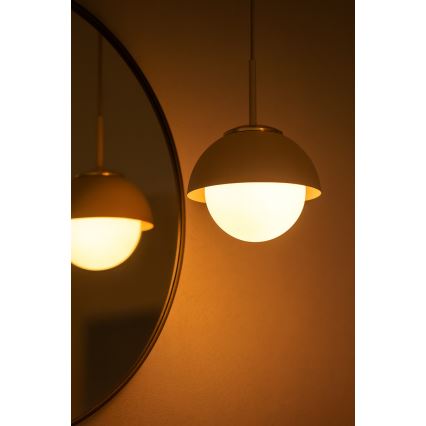Brilagi - Suspension sur câble COSMO 1xE27/60W/230V, Ø 18 cm, beige/doré