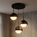 BRILAGI - Suspension sur câble COSMO 3xE27/60W/230V noire