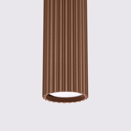 Brilagi - Suspension sur câble CRESTO 1xGU10/10W/230V marron