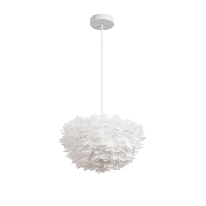 Brilagi - Suspension sur câble FEATHER 3xE27/40W/230V Ø 40 cm blanche