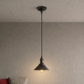 BRILAGI - Suspension sur câble FORGE 1xE27/60W/230V diam. 22 cm marron
