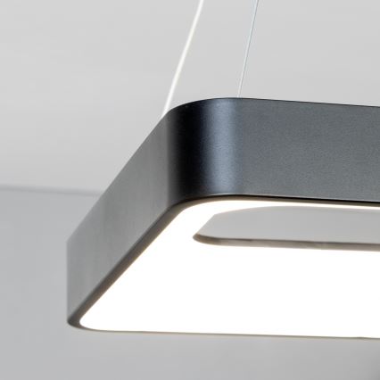 Brilagi - Suspension à câble dimmable FALCON II LED/80W/230V 3000-6500K 40x40 cm noire + télécommande