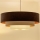 Brilagi - Suspension sur câble LUNETA 3xE27/60W/230V Ø 80 cm marron/beige/crème
