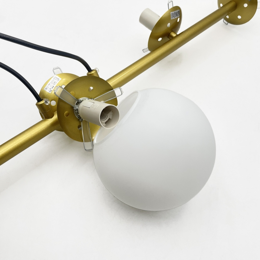 Brilagi - Suspension sur câble MALONY 6xE14/20W/230V dorée