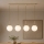 Brilagi - Suspension sur câble MILO 4xE27/60W/230V beige/doré