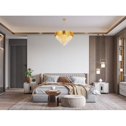 Brilagi - Suspension sur câble PLAZA 11xE14/40W/230V