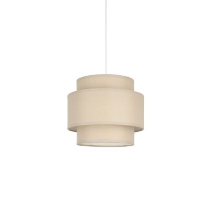 Brilagi - Suspension sur câble RESNA 1xE27/60W/230V Ø 20 cm beige