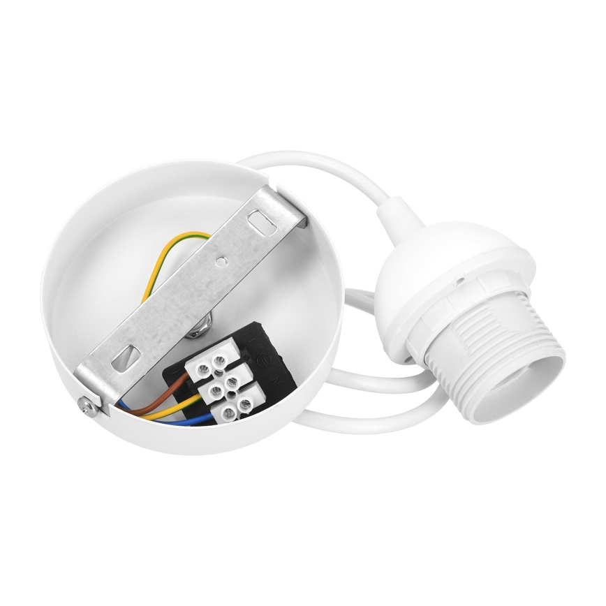Brilagi - Suspension sur câble RESNA 1xE27/60W/230V Ø 40 cm marron/beige