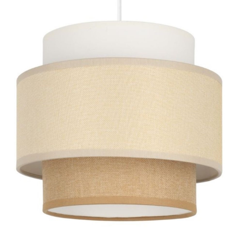 Brilagi - Suspension sur câble RESNA 2xE27/60W/230V Ø 30 cm crème/beige