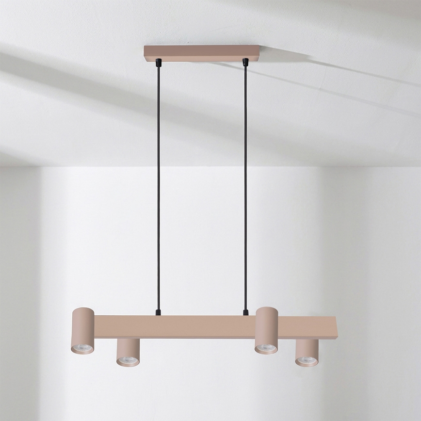 Brilagi - Suspension sur câble SELE 4xGU10/30W/230V beige