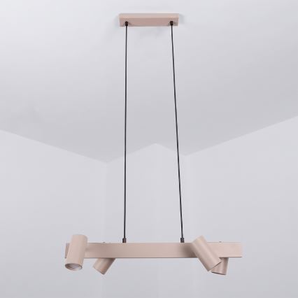 Brilagi - Suspension sur câble SELE 4xGU10/30W/230V beige