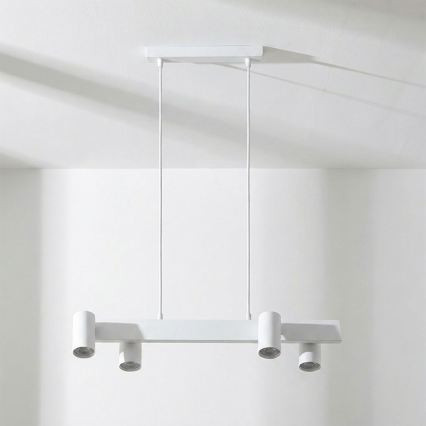 Brilagi - Suspension sur câble SELE 4xGU10/30W/230V blanc