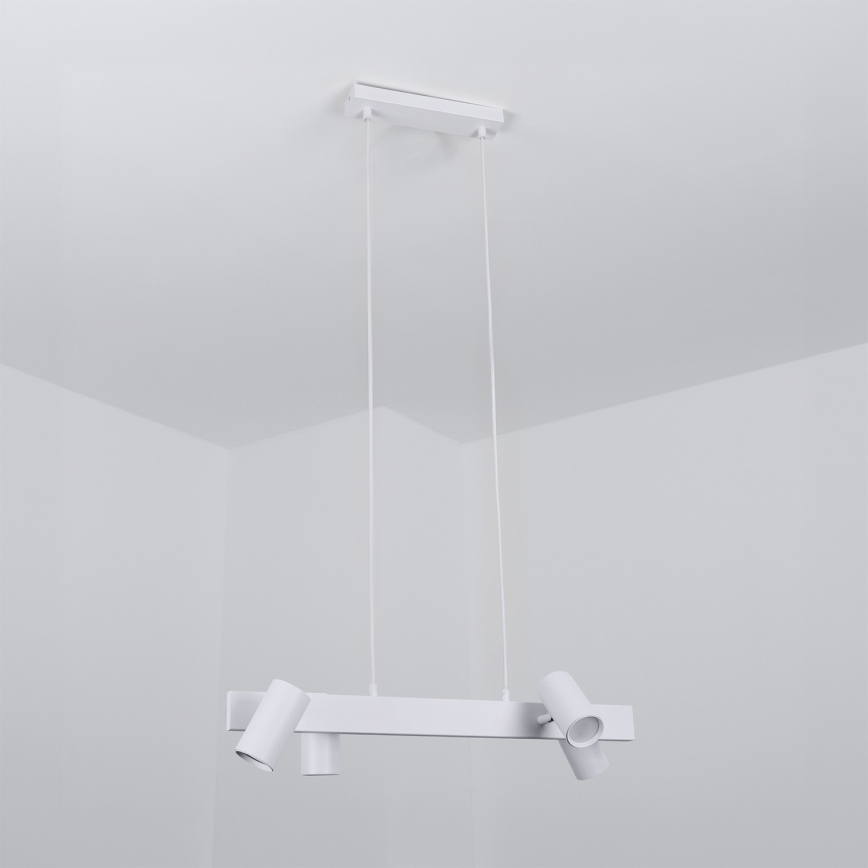 Brilagi - Suspension sur câble SELE 4xGU10/30W/230V blanc