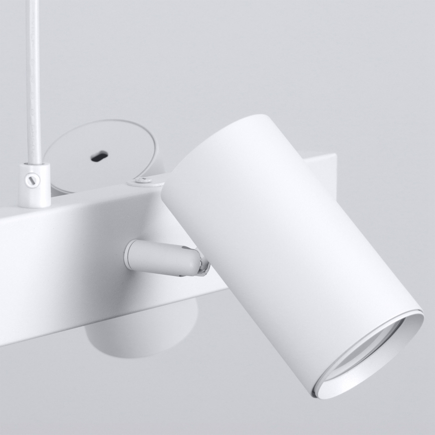 Brilagi - Suspension sur câble SELE 4xGU10/30W/230V blanc