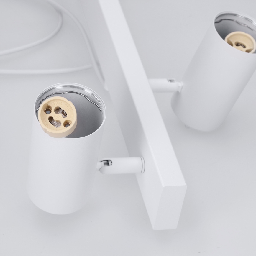 Brilagi - Suspension sur câble SELE 4xGU10/30W/230V blanc