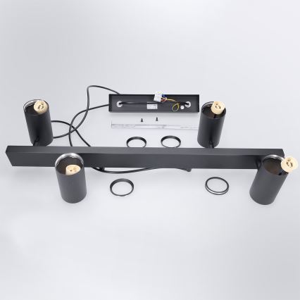 Brilagi - Suspension sur câble SELE 4xGU10/30W/230V noir