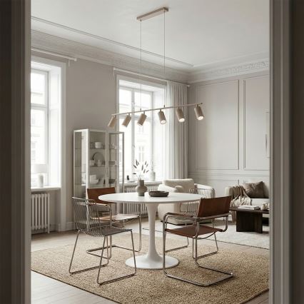 Brilagi - Suspension sur câble SELE 6xGU10/30W/230V beige