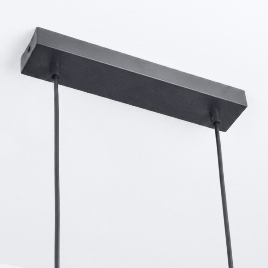 Brilagi - Suspension sur câble SELE 6xGU10/30W/230V noire