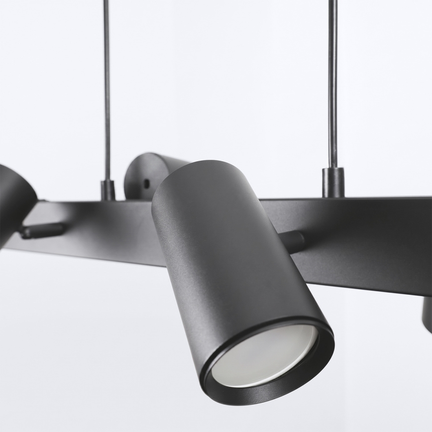 Brilagi - Suspension sur câble SELE 6xGU10/30W/230V noire