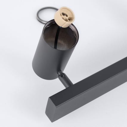 Brilagi - Suspension sur câble SELE 6xGU10/30W/230V noire