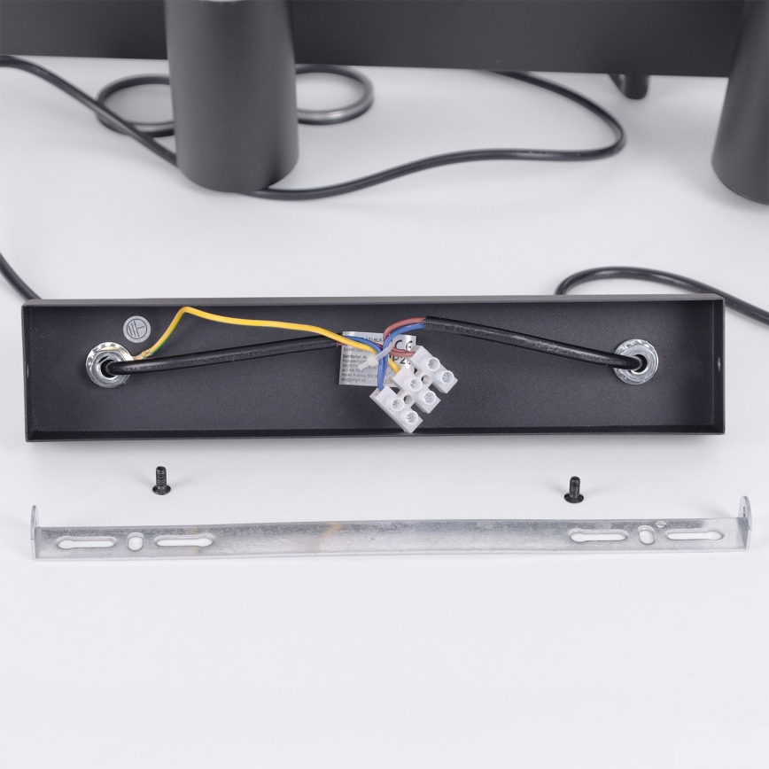 Brilagi - Suspension sur câble SELE 6xGU10/30W/230V noire