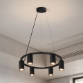 Brilagi - Suspension sur câble SELE 6xGU10/30W/230V noire