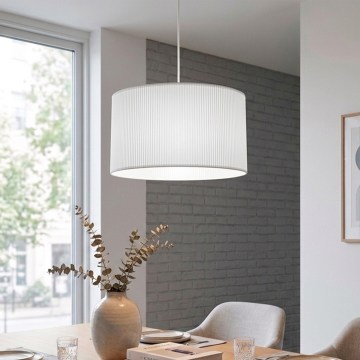 Brilagi - Suspension sur câble SIRIJA MODERN 1xE27/60W/230V Ø 35 cm blanche