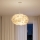 Brilagi - Suspension sur câble SOLEAIR 2xE27/40W/230V Ø 60 cm blanche