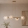 Brilagi - Suspension sur câble STELLA 4xE27/60W/230V beige/doré