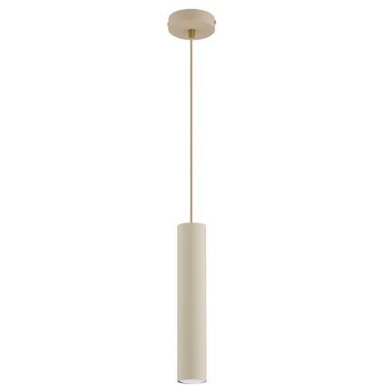 Brilagi - Suspension sur câble TUBE 1xGU10/15W/230V beige/doré