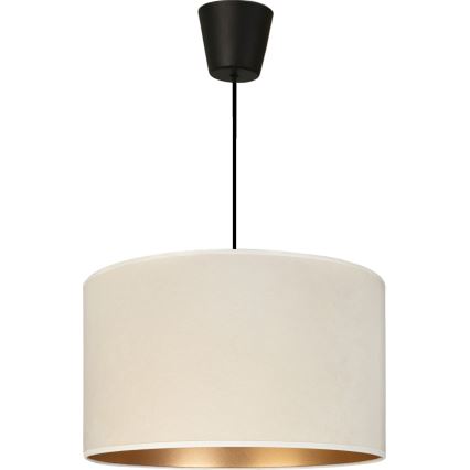 Brilagi - Suspension sur câble VELVET 1xE27/60W/230V Ø 40 cm crème/doré
