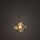 Brilagi - Suspension sur câble VULCANO 1xG9/8W/230V beige/beige fumé