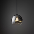 Brilagi - Suspension sur câble VULCANO 1xG9/8W/230V noir/noir fumé