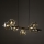 Brilagi - Suspension sur câble VULCANO 7xG9/8W/230V marron/beige fumé