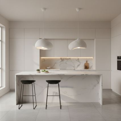 Brilagi - Suspension sur câble WABI SABI 1xE27/40W/230V Ø 32 cm blanche