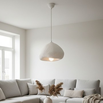 Brilagi - Suspension sur câble WABI SABI 1xE27/40W/230V Ø 32 cm blanche