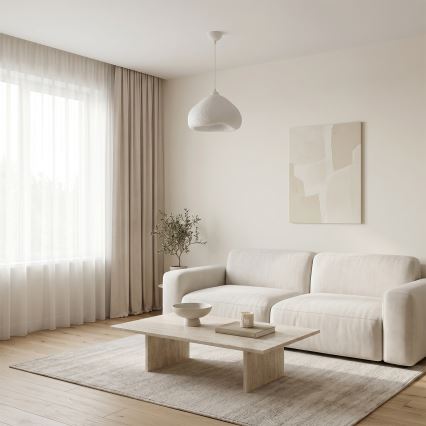 Brilagi - Suspension sur câble WABI SABI 1xE27/40W/230V Ø 32 cm blanche