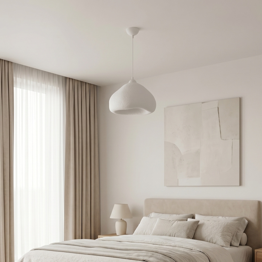 Brilagi - Suspension sur câble WABI SABI 1xE27/40W/230V Ø 32 cm blanche