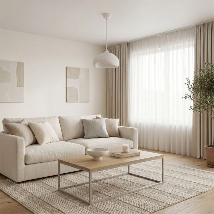 Brilagi - Suspension sur câble WABI SABI 1xE27/40W/230V Ø 32 cm blanche