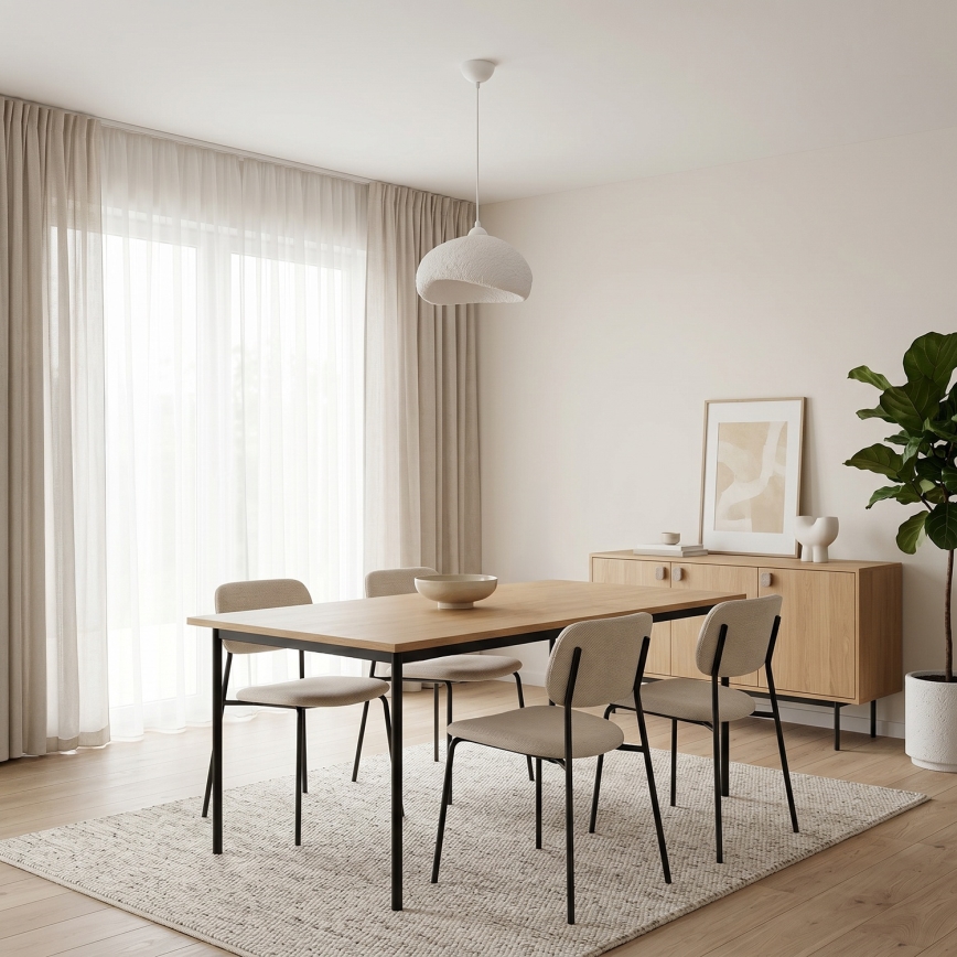 Brilagi - Suspension sur câble WABI SABI 1xE27/40W/230V Ø 32 cm blanche