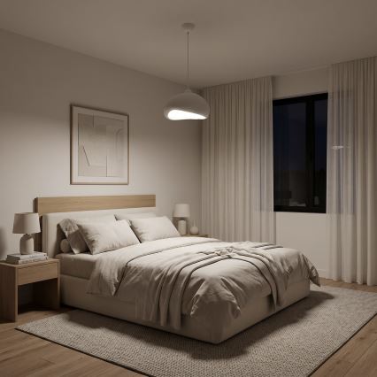 Brilagi - Suspension sur câble WABI SABI 1xE27/40W/230V Ø 32 cm blanche
