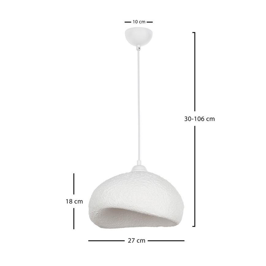 Brilagi - Suspension sur câble WABI SABI 1xE27/40W/230V Ø 32 cm blanche