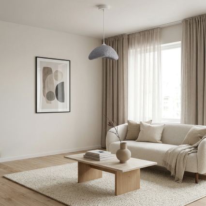 Brilagi - Suspension sur câble WABI SABI 1xE27/40W/230V Ø 33 cm gris