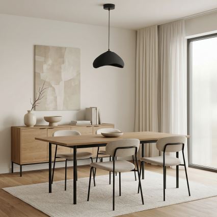 Brilagi - Suspension sur câble WABI SABI 1xE27/40W/230V Ø 33 cm noire
