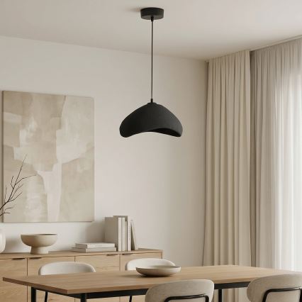 Brilagi - Suspension sur câble WABI SABI 1xE27/40W/230V Ø 33 cm noire